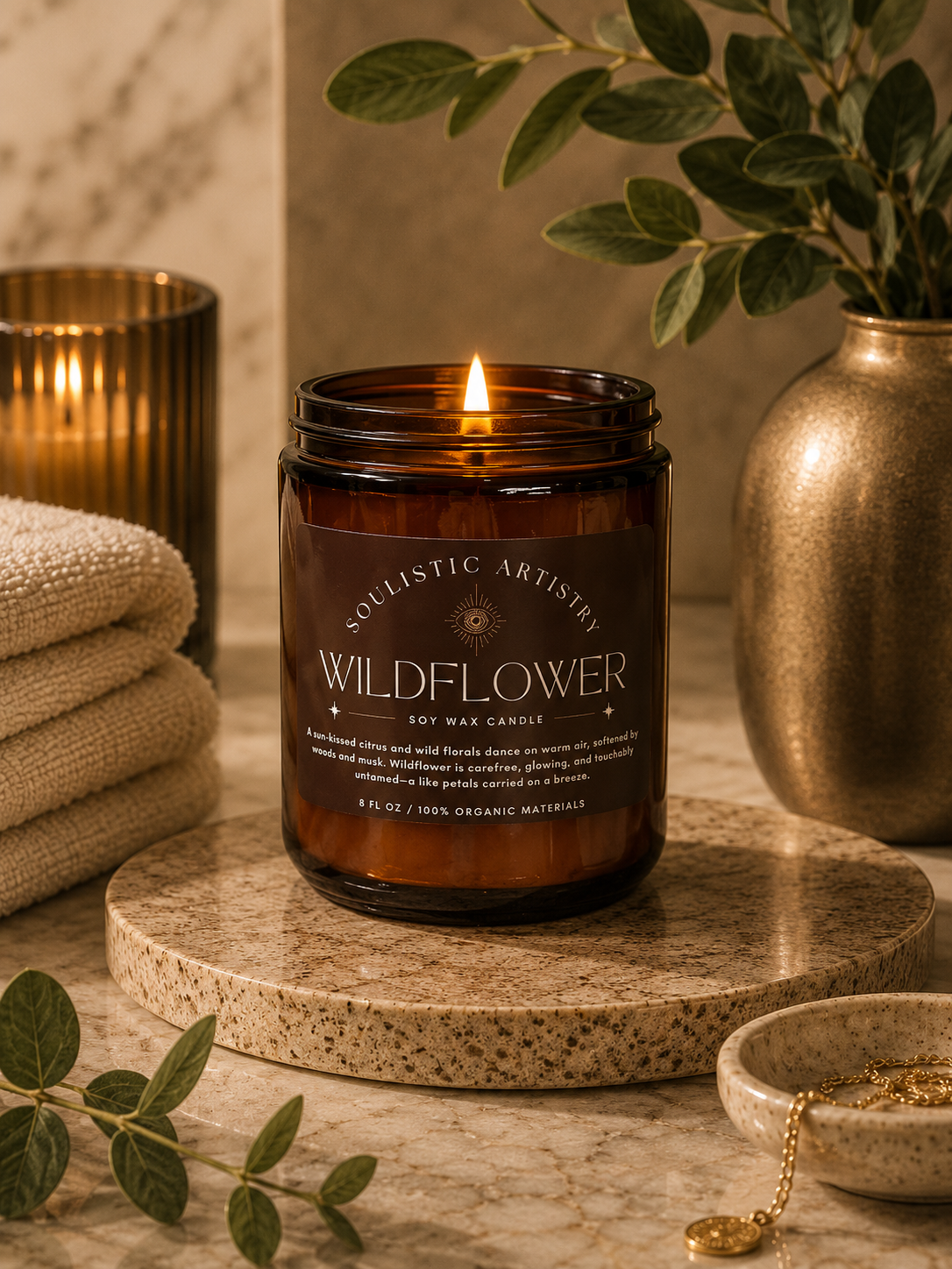 Wildflower Candle
