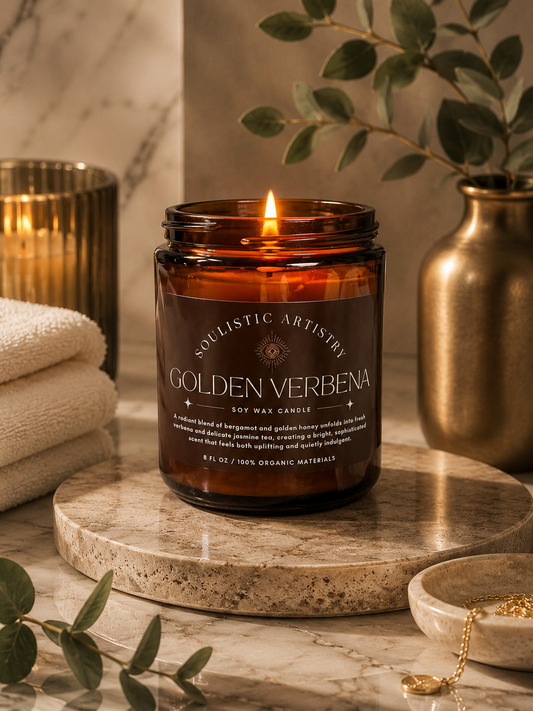 Golden Verbena Candle