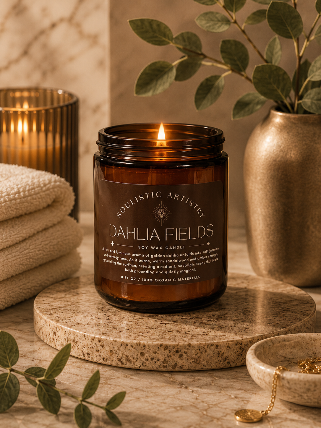 Dahlia Fields Candle